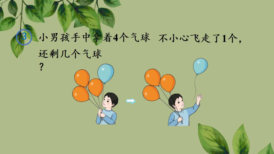 一年级上册数学资料《认识减法》PPT课件（2024年秋人教版）共29页