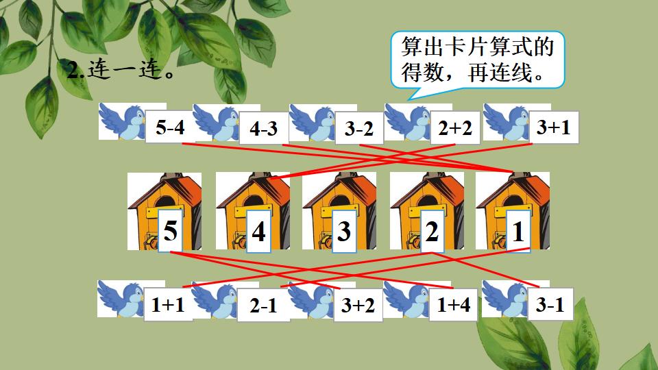 一年级上册数学资料《5以内数的认识练一练》PPT课件（2024年秋人教版）共24页