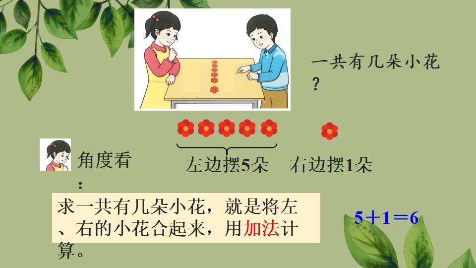 一年级上册数学资料《6和7的加、减法》PPT课件（2024年秋人教版）共43页