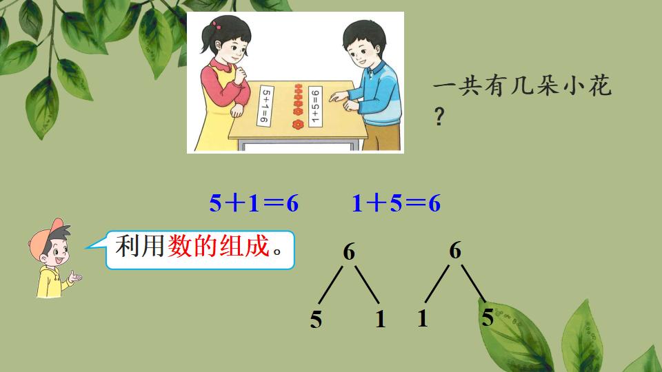 一年级上册数学资料《6和7的加、减法》PPT课件（2024年秋人教版）共43页