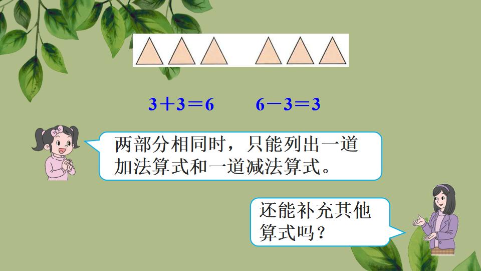 一年级上册数学资料《6和7的加、减法》PPT课件（2024年秋人教版）共43页