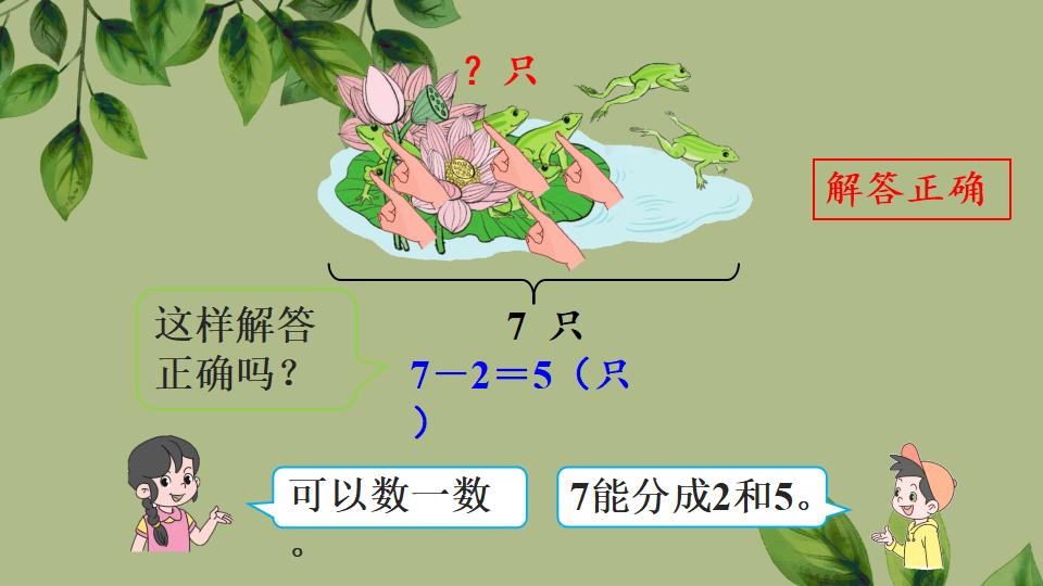 一年级上册数学资料《用减法解决问题》PPT课件（2024年秋人教版）共36页