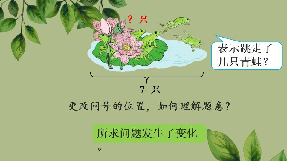 一年级上册数学资料《用减法解决问题》PPT课件（2024年秋人教版）共36页