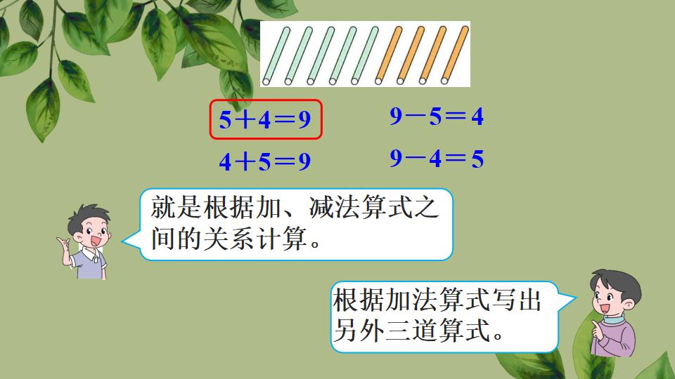 一年级上册数学资料《8和9的加、减法》PPT课件（2024年秋人教版）共27页