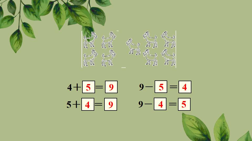 一年级上册数学资料《8和9的加、减法》PPT课件（2024年秋人教版）共27页