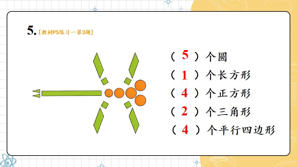 一年级下册数学资料《认识平面图形》PPT课件共21页