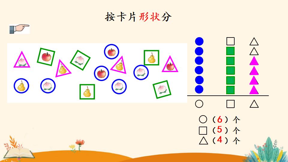 一年级下册数学资料《分类与整理（1）》PPT课件（2024年）共22页