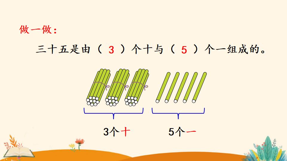 一年级下册数学资料《数数 数的组成》PPT课件（2024年）共25页