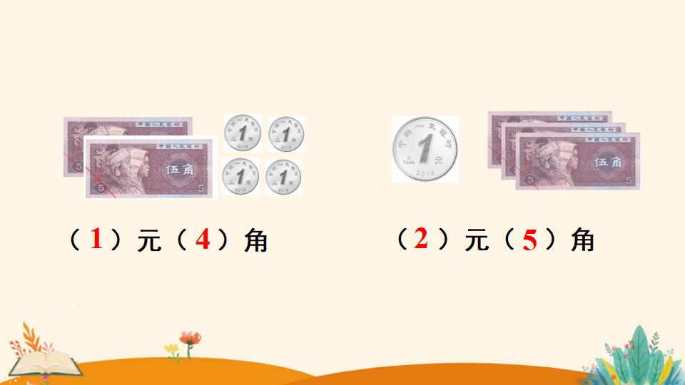 一年级下册数学资料《 认识人民币（1）》PPT课件（2024年人教版）共17页