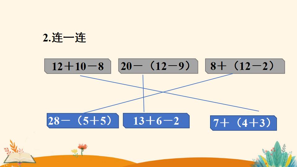 一年级下册数学资料《    小括号》PPT课件（2024年人教版）共12页