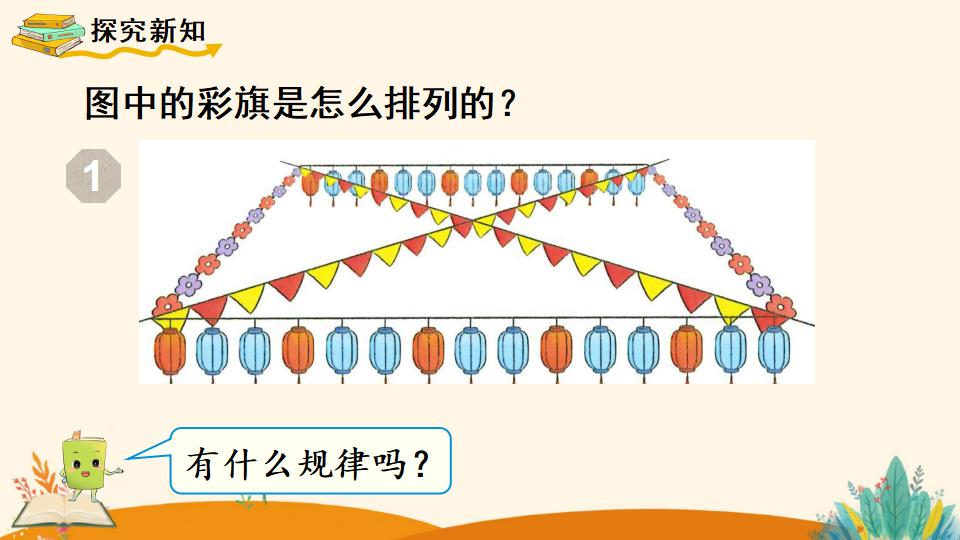 一年级下册数学资料《找规律（1）》PPT课件（2024年人教版）共17页