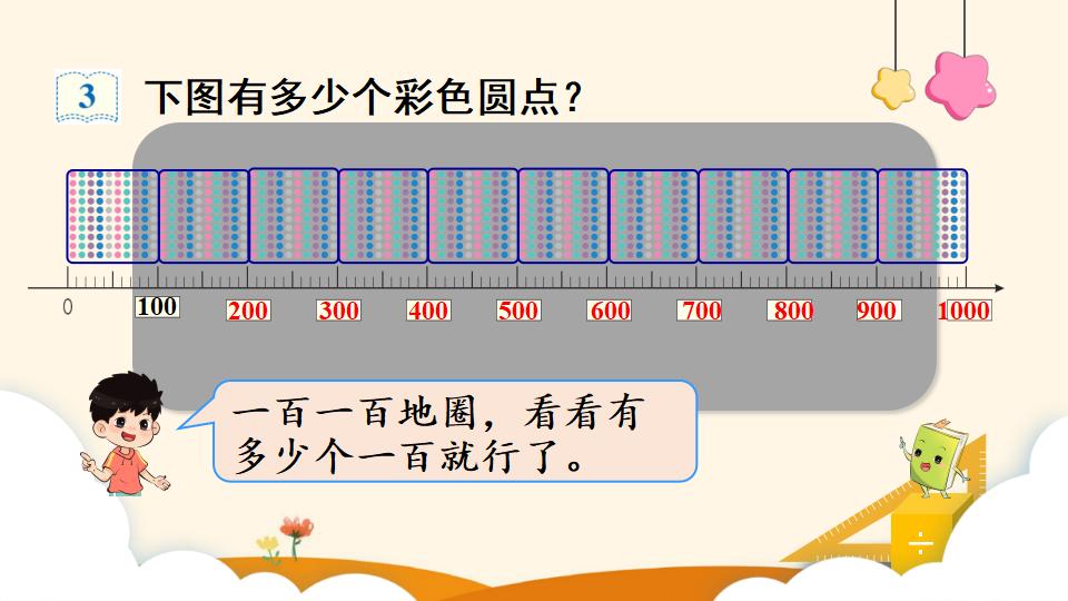 二年级下册数学资料《1000以内数的组成和读写》PPT课件（2024年）共18页