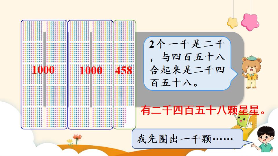 二年级下册数学资料《10000以内数的认识》PPT课件（2024年）共17页