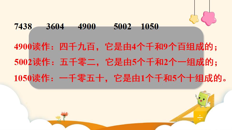 二年级下册数学资料《10000以内数的读法和写法》PPT课件（2024年）共20页