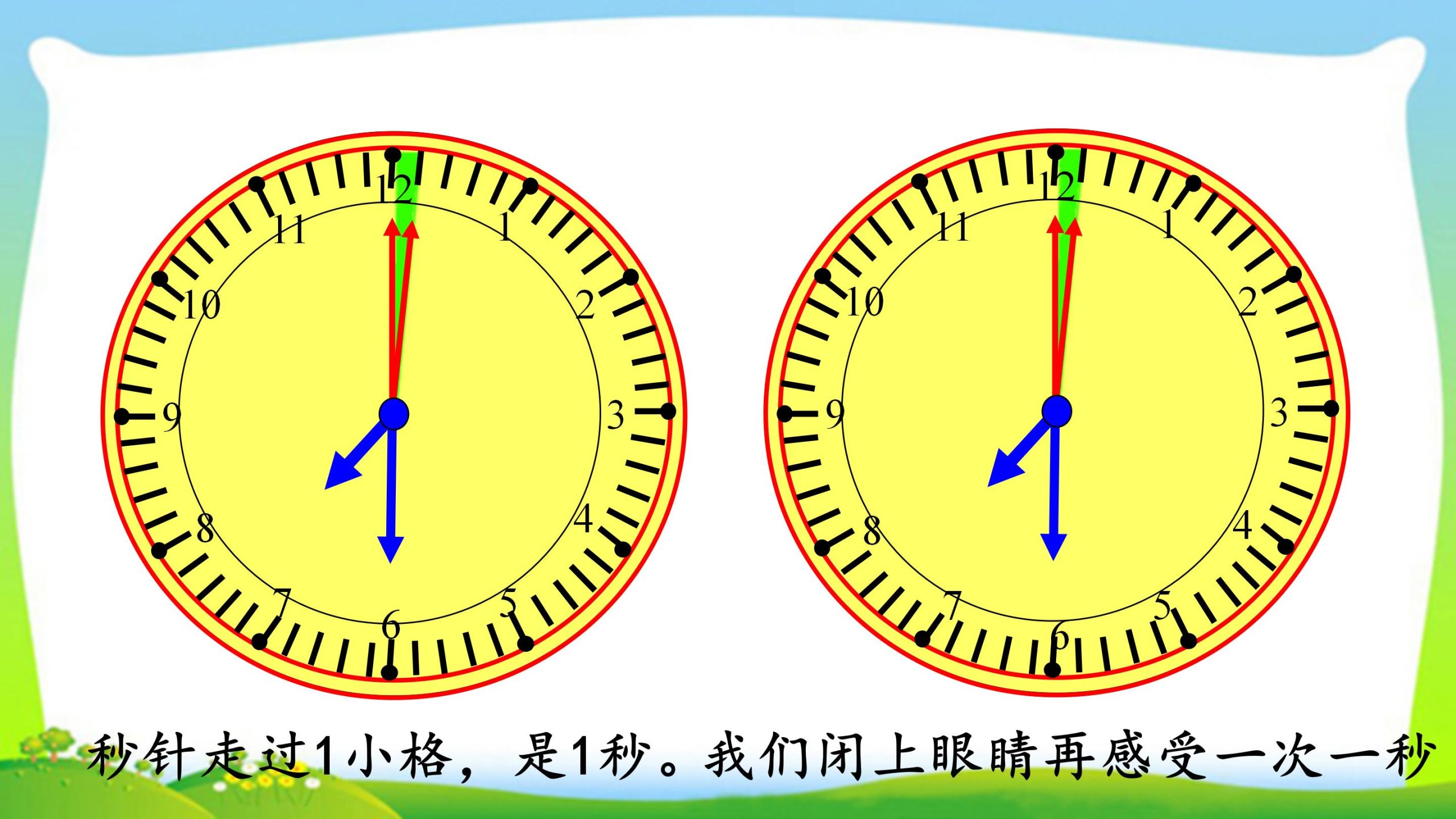 三年级上册数学资料《秒的认识》PPT课件（2024年）共21页