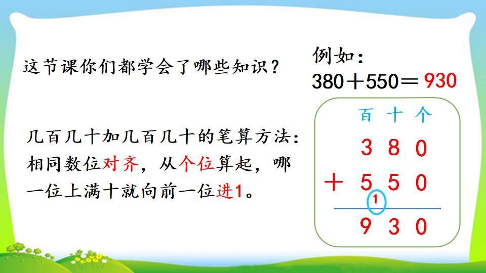 三年级上册数学资料《几百几十加、减几百几十笔算》PPT课件（2024年）共17页