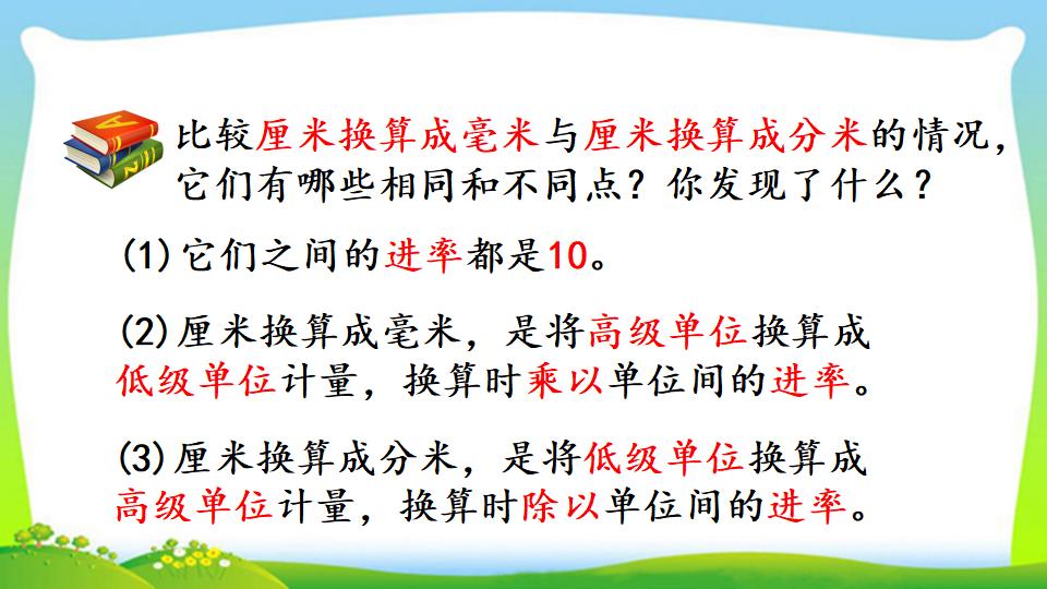 三年级上册数学资料《分米的认识及单位长度间的换算》PPT课件（2024年）共15页