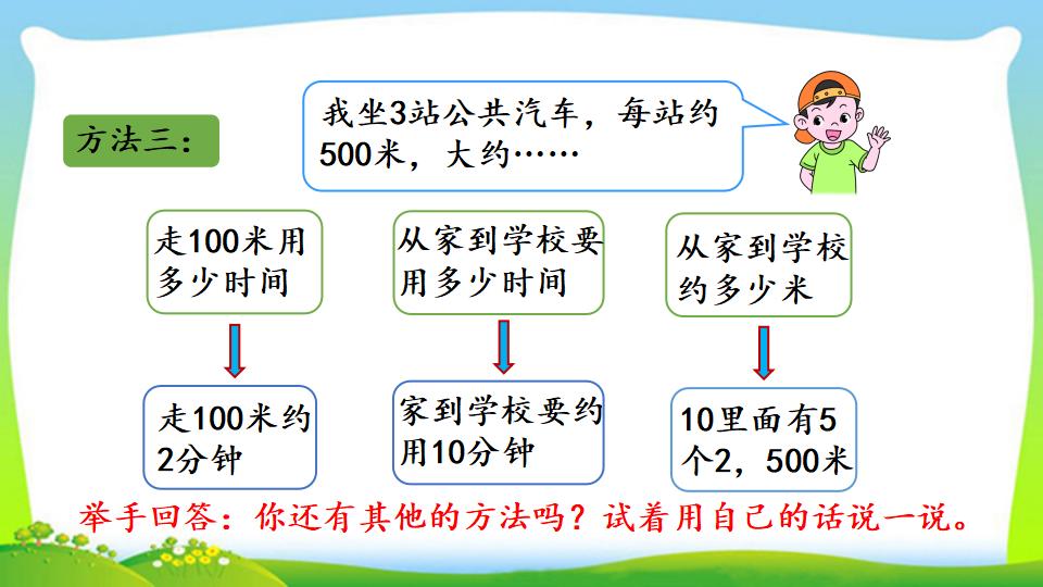 三年级上册数学资料《估测距离》PPT课件（2024年）共11页