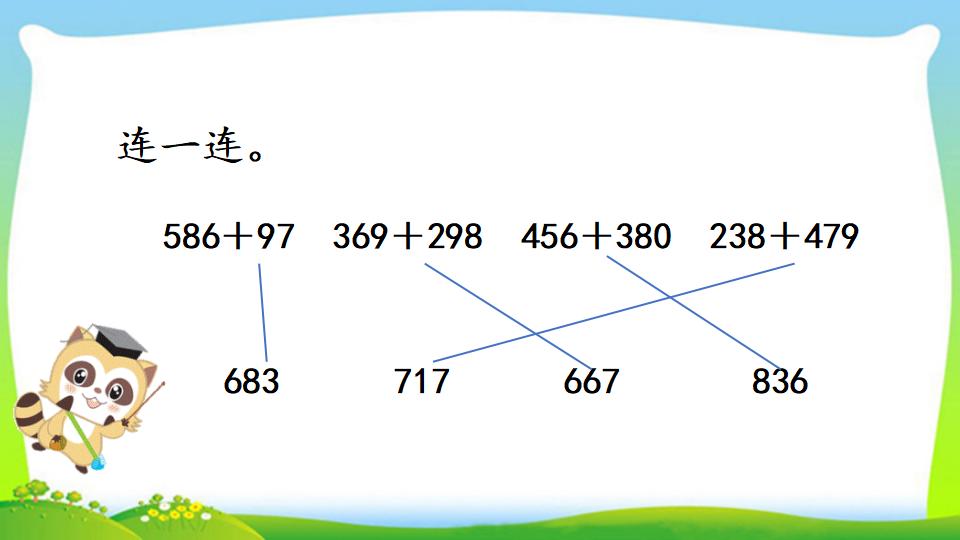 三年级上册数学资料《三位数加三位数（2）》PPT课件（2024年）共15页