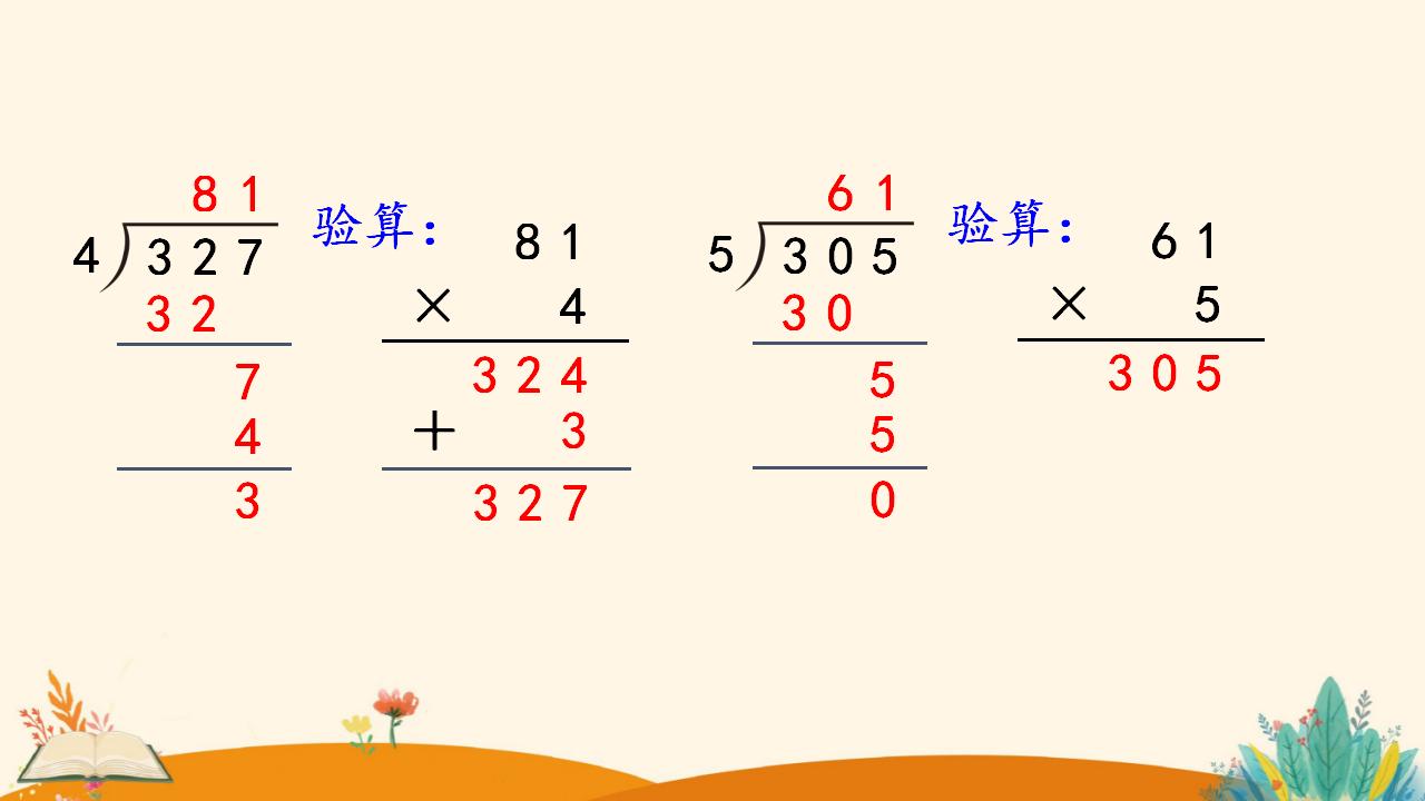 三年级下册数学资料《三位数除以一位数 （商是两位数）》PPT课件（2024年人教版）共15页