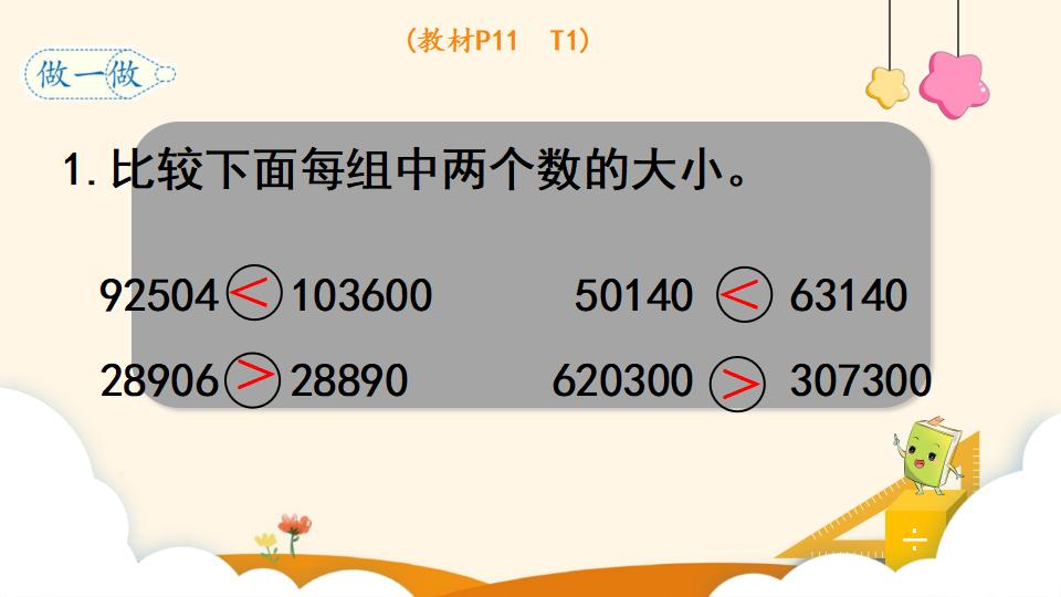 四年级上册数学资料《亿以内数的大小比较》PPT课件（2024年）共16页