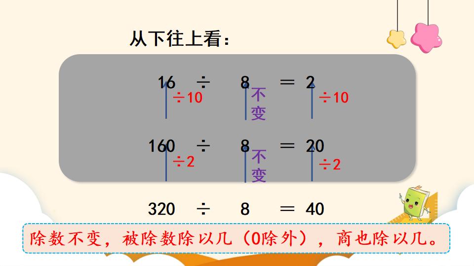 四年级上册数学资料《商的变化规律 》PPT课件（2024年）共18页