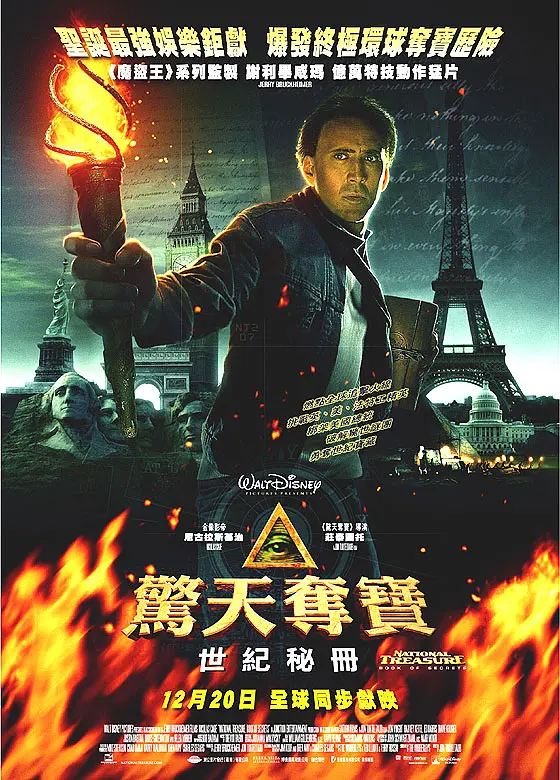 国家宝藏：夺宝秘笈 National Treasure: Book of Secrets (2007) 电影百度网盘资源高清下载