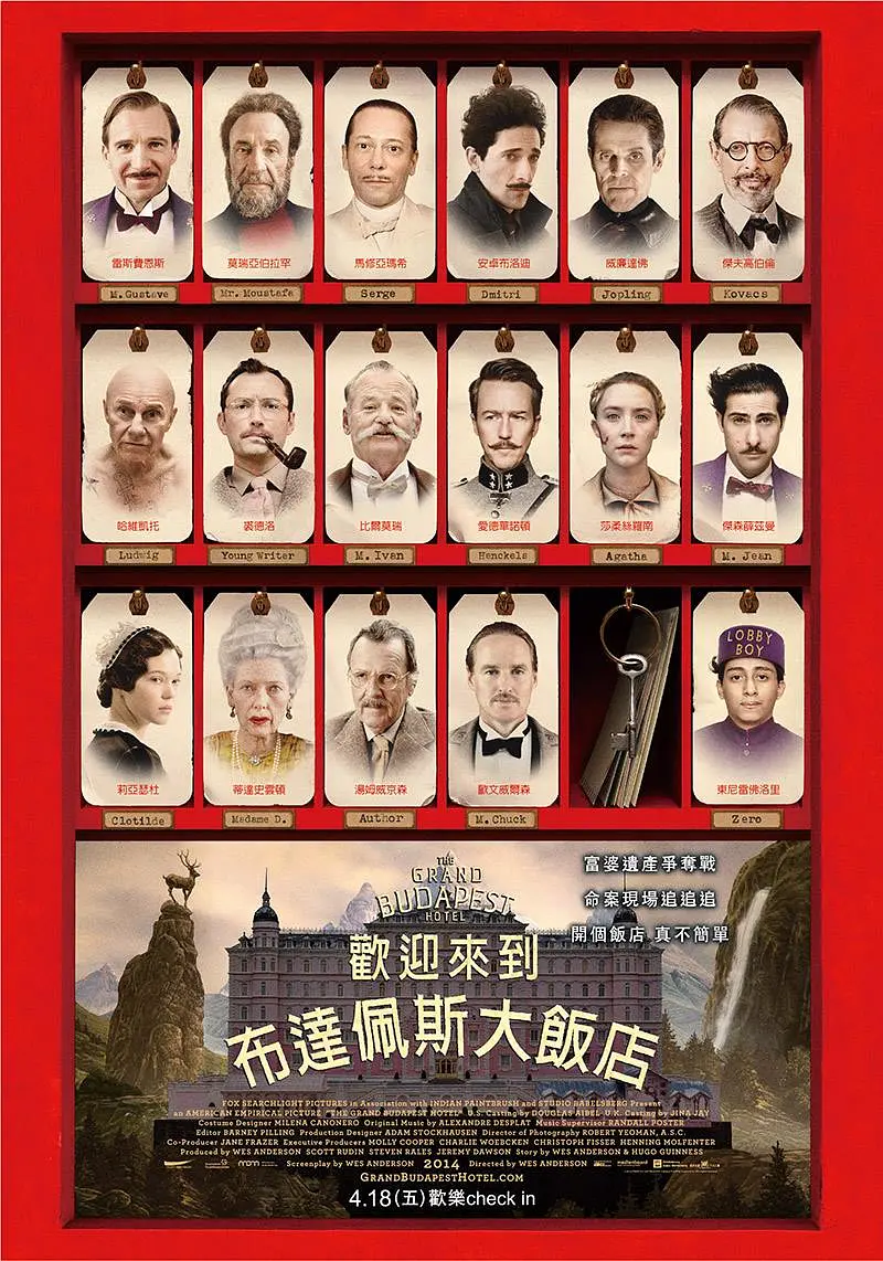 布达佩斯大饭店 The Grand Budapest Hotel (2014) 电影百度网盘资源高清下载