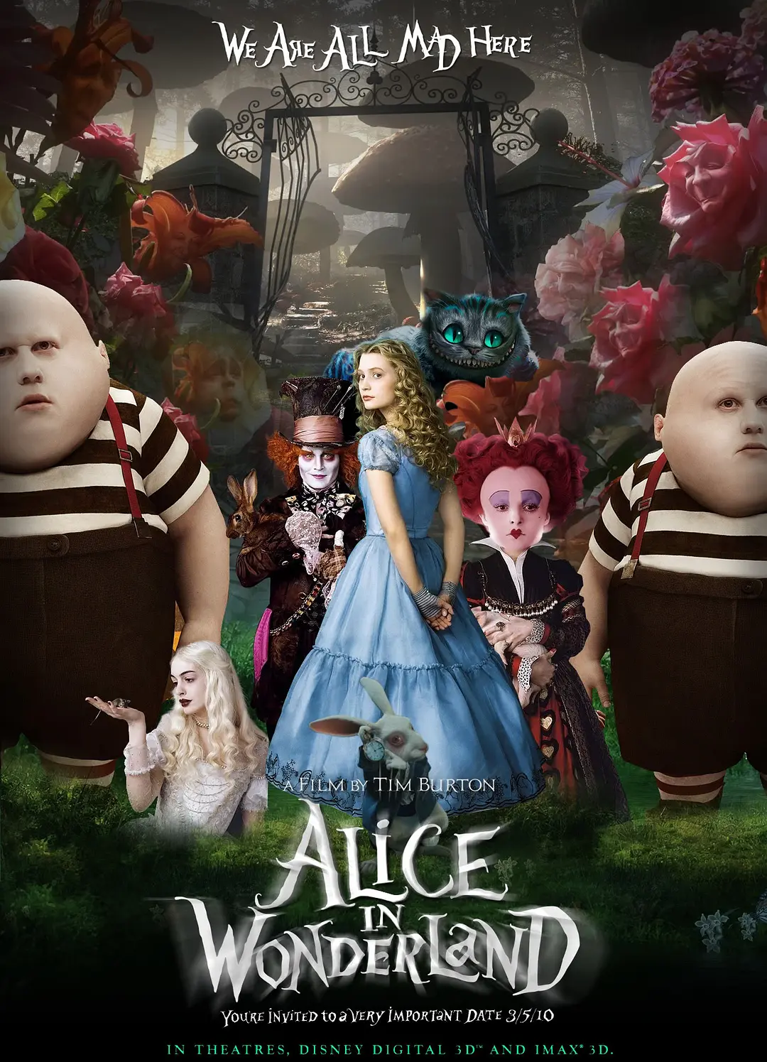 爱丽丝梦游仙境 Alice in Wonderland (2010) 电影百度网盘资源高清下载