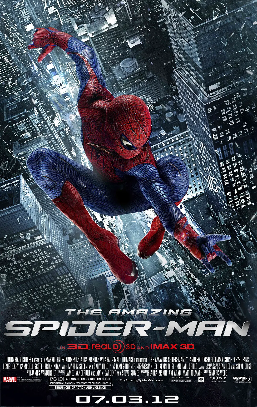 超凡蜘蛛侠 The Amazing Spider-Man (2012) 电影百度网盘资源高清下载