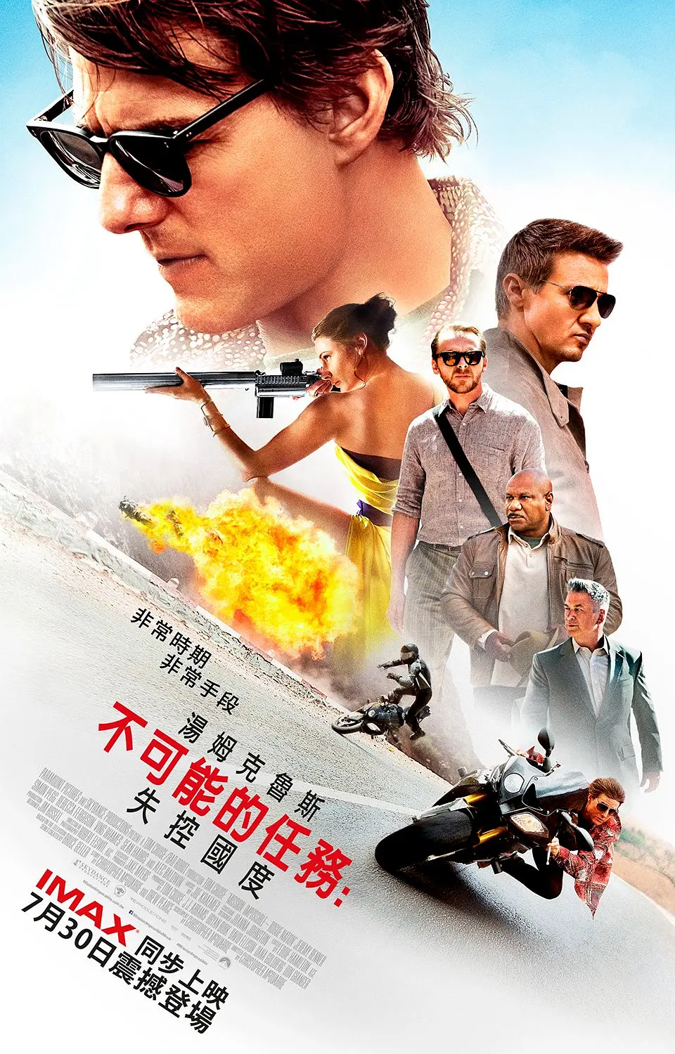 碟中谍5：神秘国度 Mission: Impossible - Rogue Nation (2015) 电影百度网盘资源高清下载