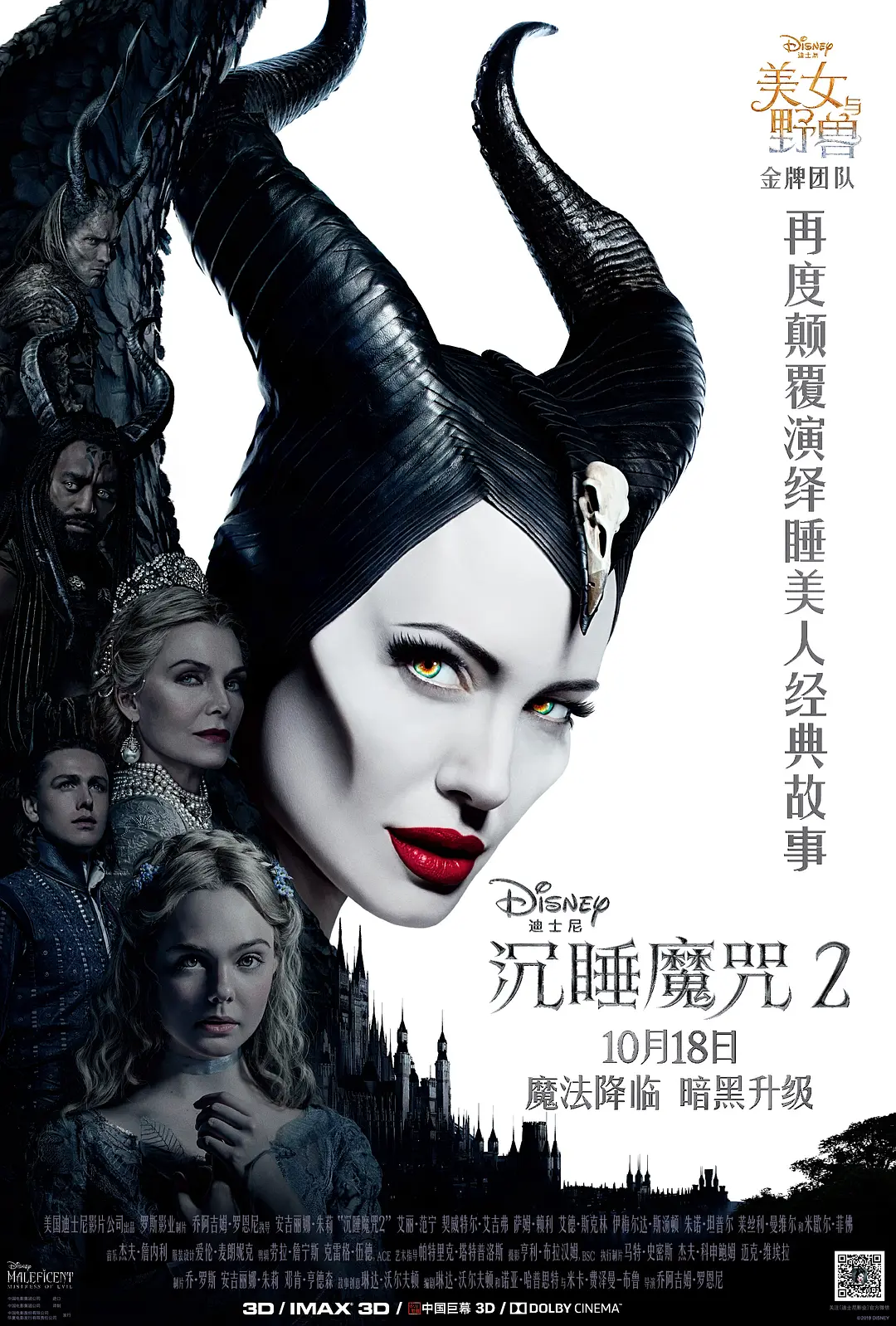 沉睡魔咒2 Maleficent: Mistress of Evil (2019) 电影百度网盘资源高清下