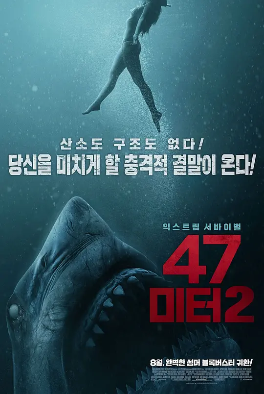 鲨海逃生 47 Meters Down: Uncaged (2019) 电影百度网盘资源高清下载