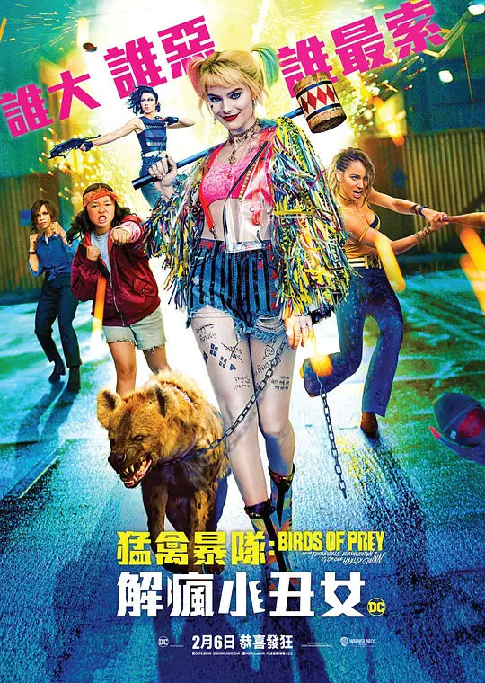 猛禽小队和哈莉·奎茵 Birds of Prey: And the Fantabulous Emancipation of One Harley Quinn (2020) 电影百度网盘资源高清下载