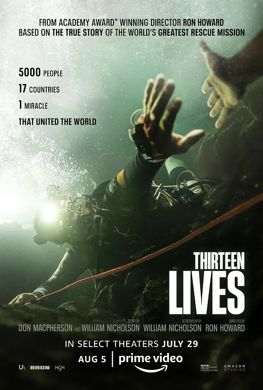 十三条命 Thirteen Lives (2022) 电影百度网盘资源高清下载